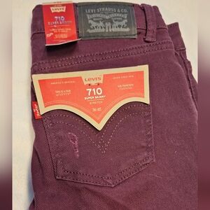 NWT- Girls Levi's 710 Super Skinny Stretch Jeans